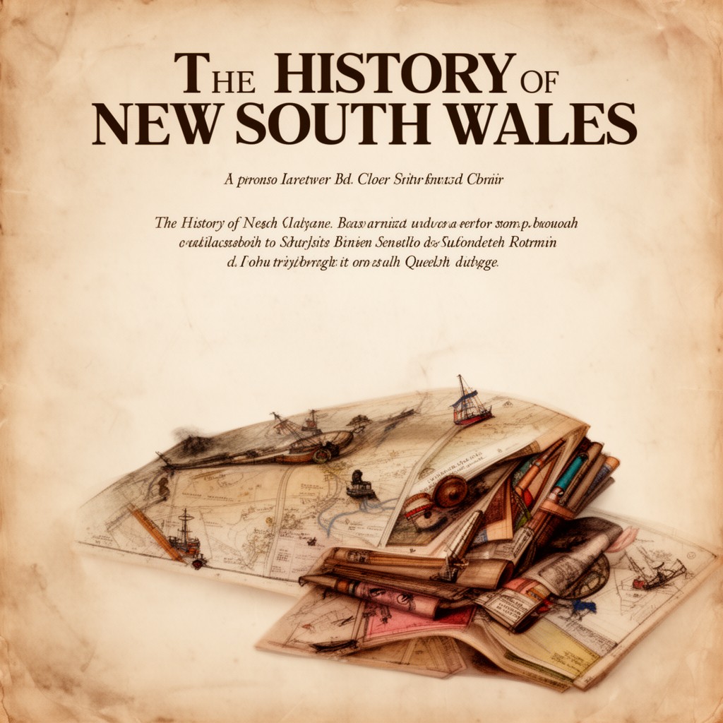 AI-generated illustration of History of New South Wales