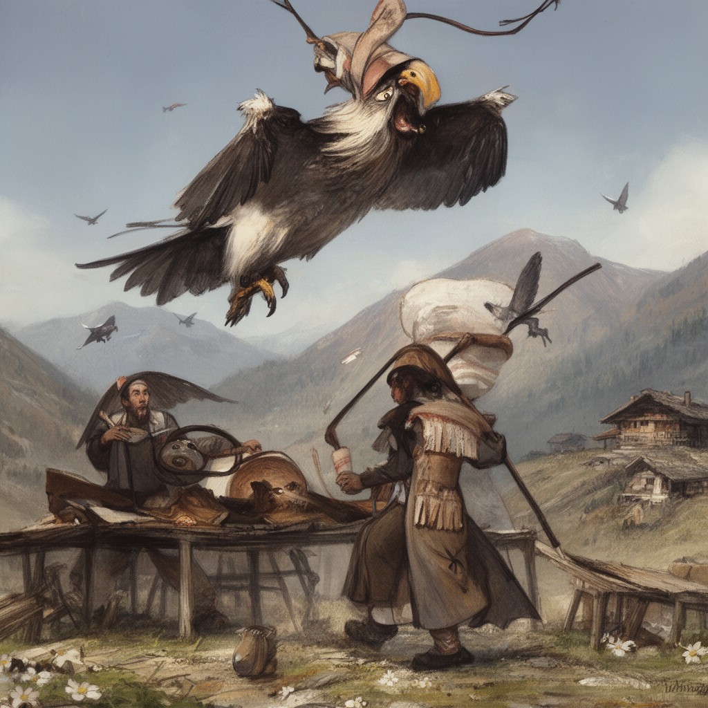AI-generated illustration of Svans