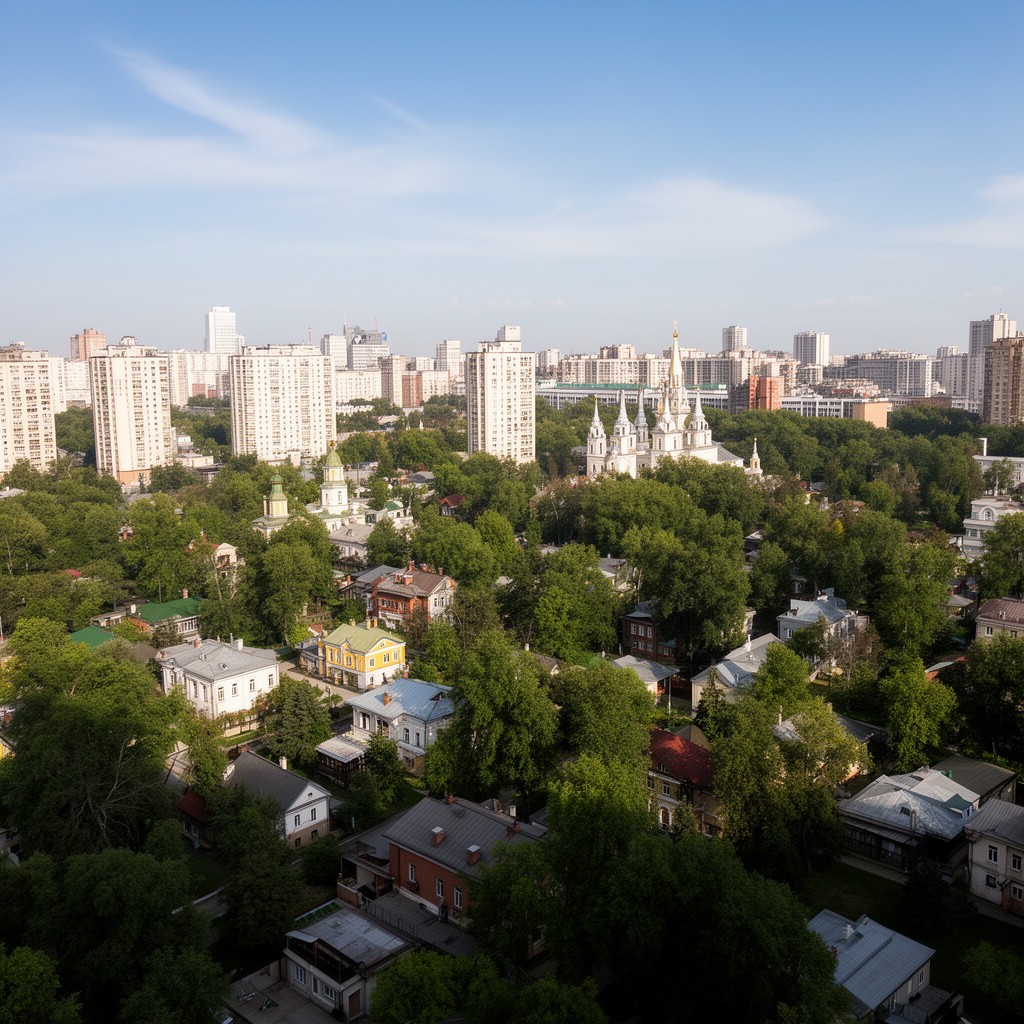 AI-generated illustration of Kuntsevo District