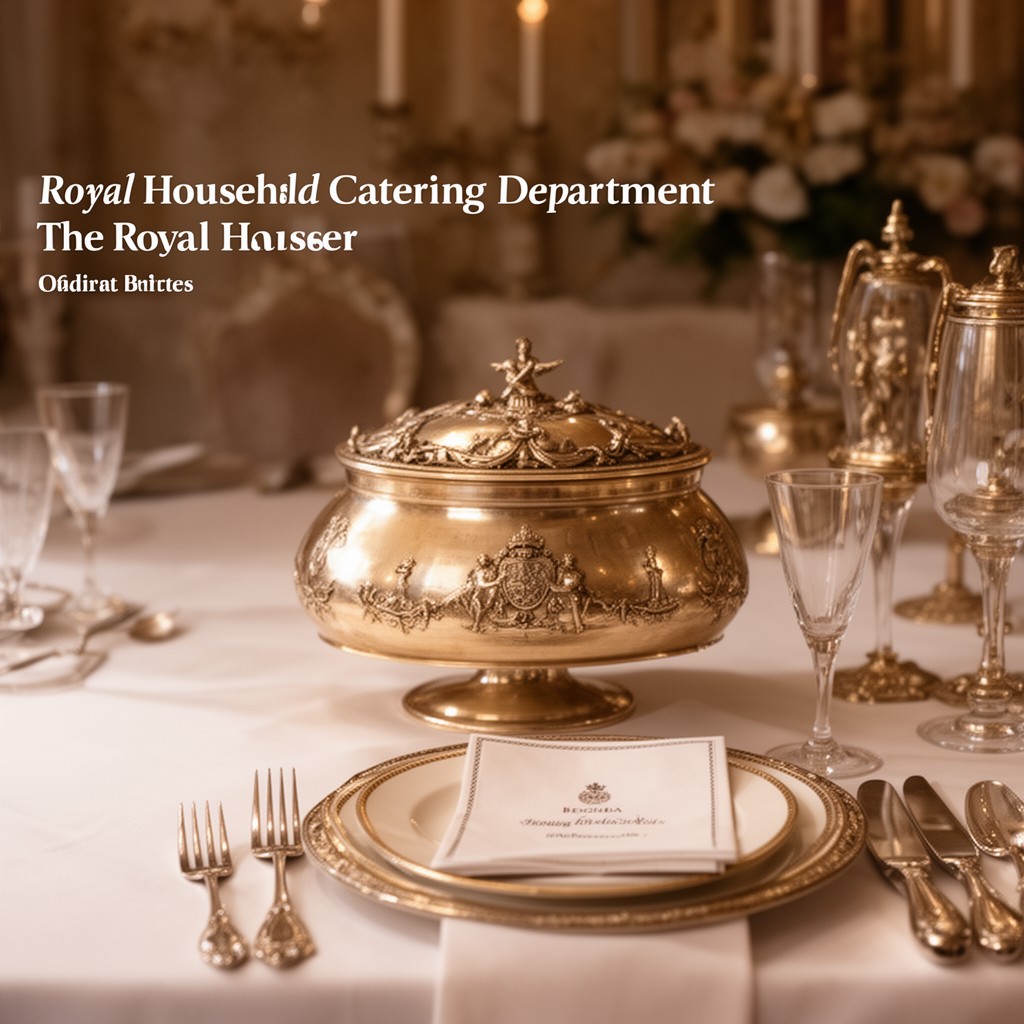 AI-generated illustration of Royal Household Catering Department