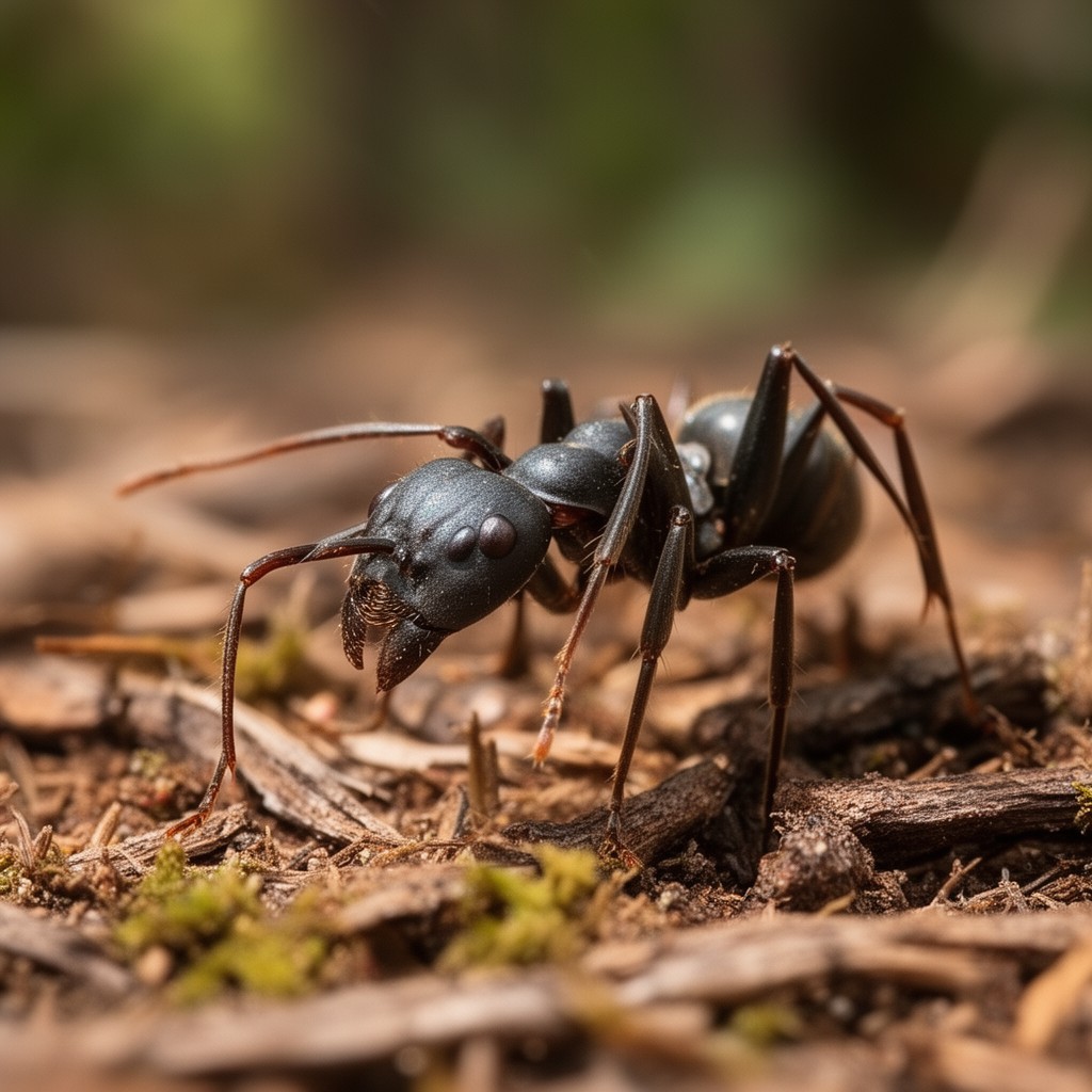 AI-generated illustration of Myrmeciinae