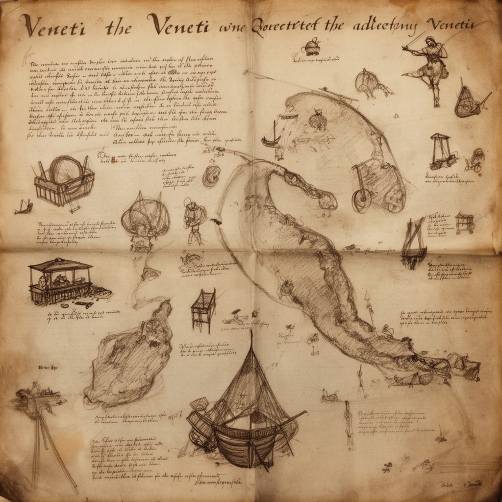 AI-generated illustration of Veneti