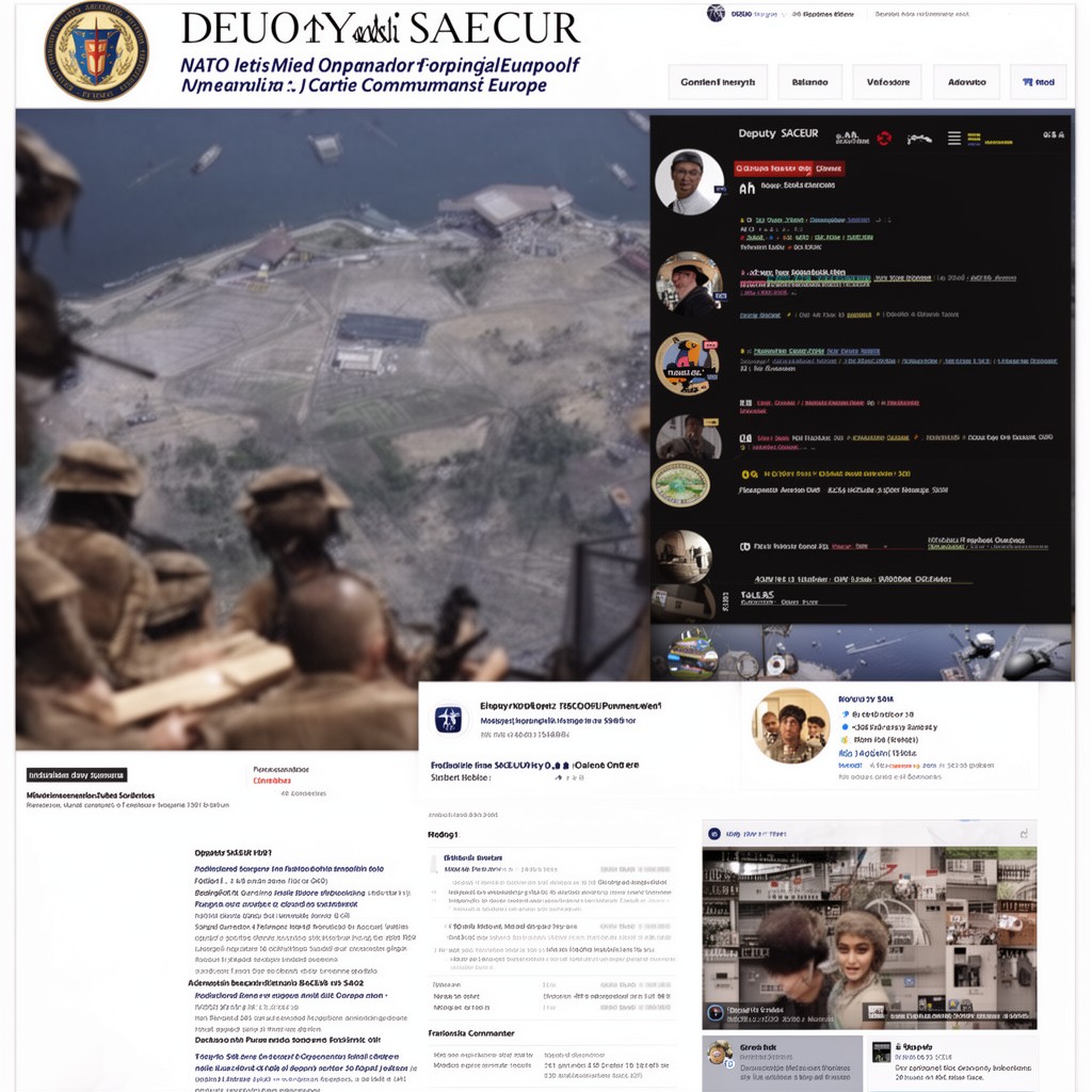 AI-generated illustration of Deputy SACEUR