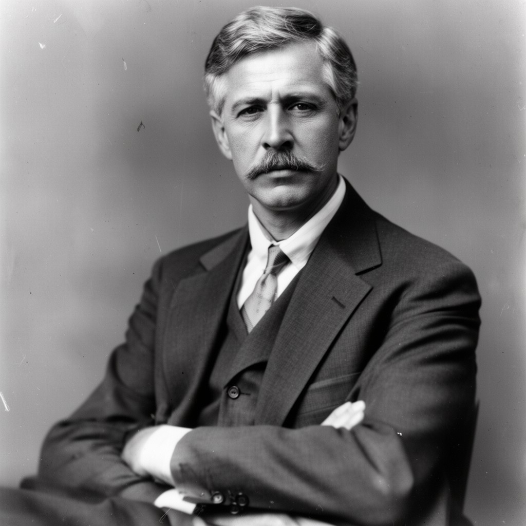 AI-generated illustration of George W. Crile