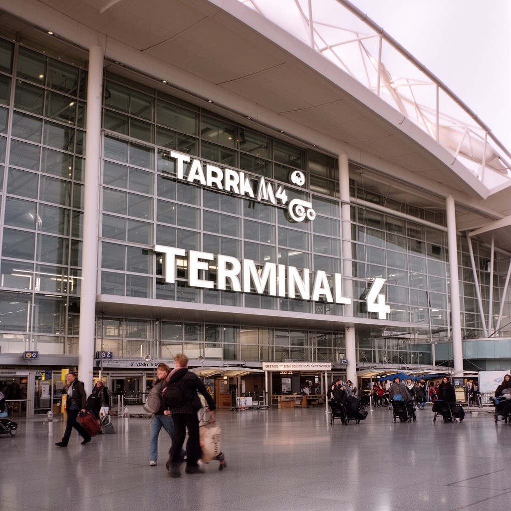 AI-generated illustration of Terminal 4