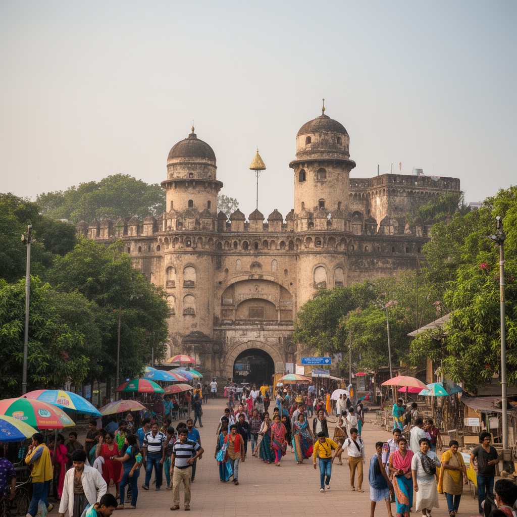 AI-generated illustration of Cuttack