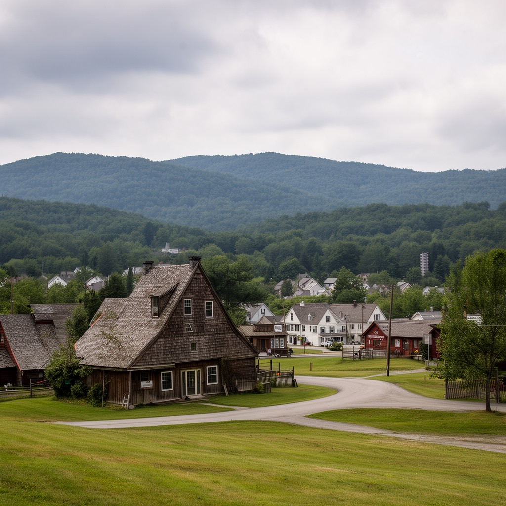 AI-generated illustration of Philmont, New York