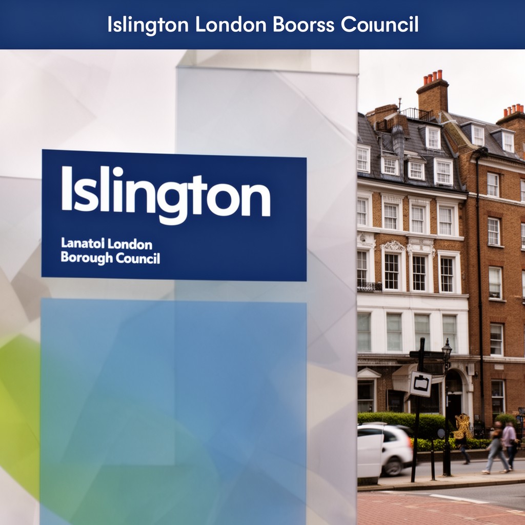 AI-generated illustration of Islington London Borough Council