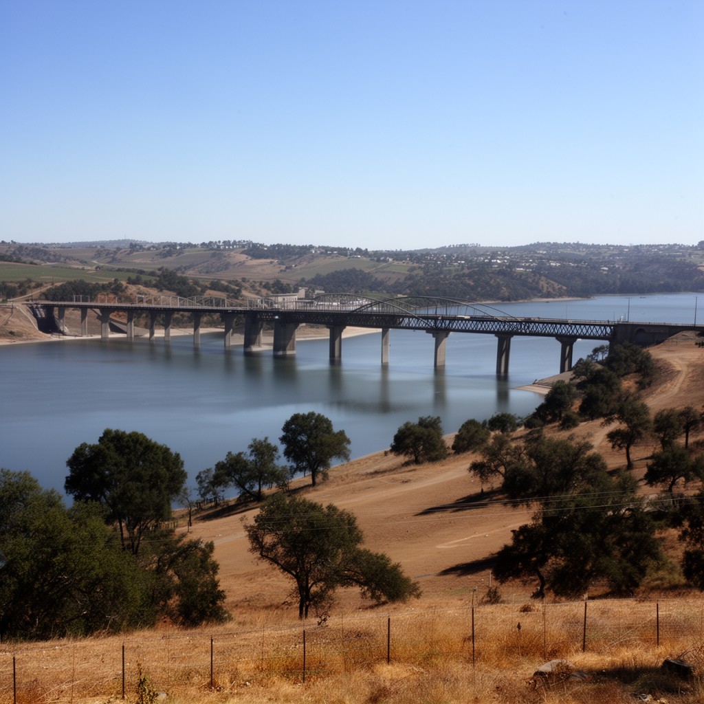 AI-generated illustration of Central Valley Project