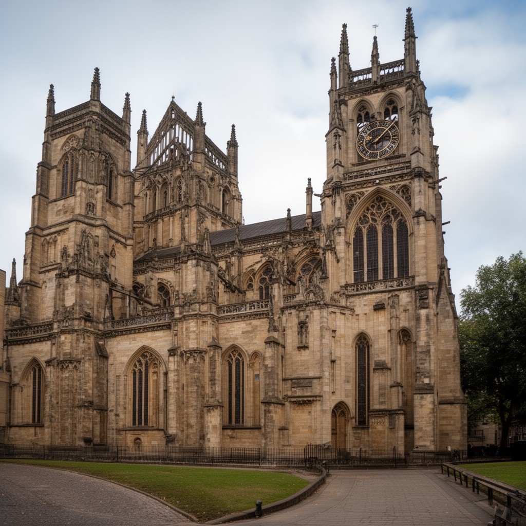 AI-generated illustration of Chester Cathedral
