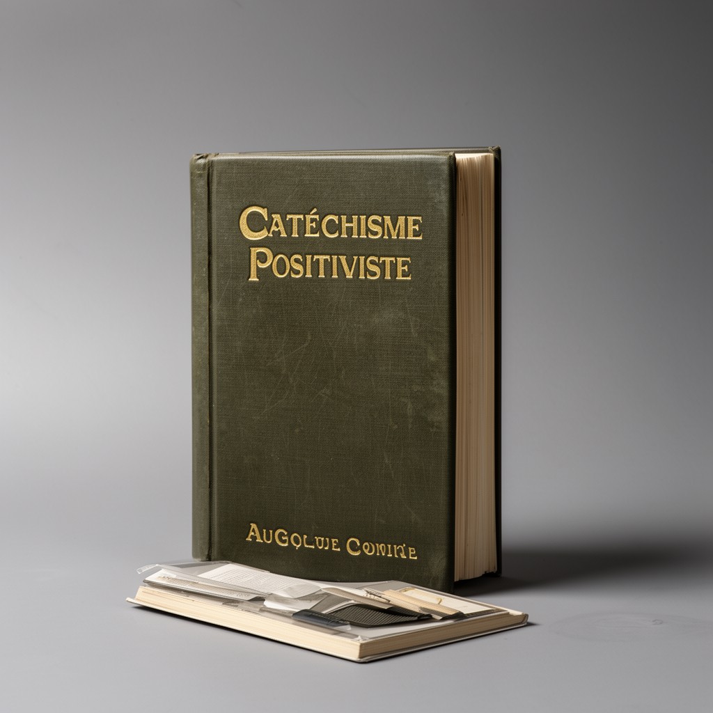 AI-generated illustration of Catéchisme positiviste