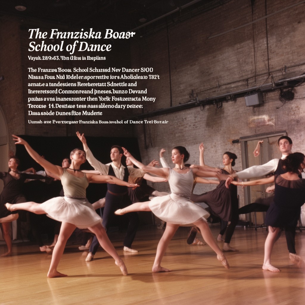 AI-generated illustration of Franziska Boas School of Dance