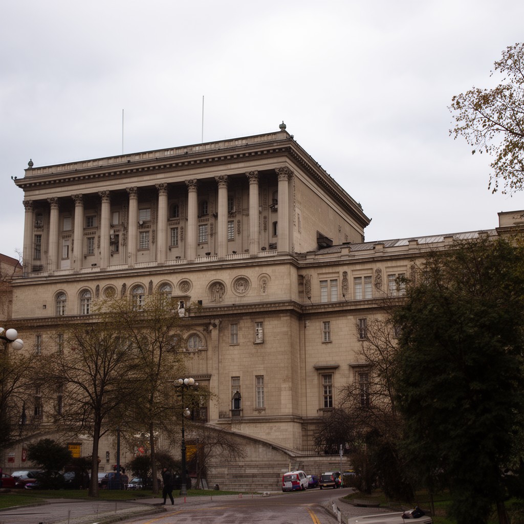 AI-generated illustration of National Assembly of Czechoslovakia