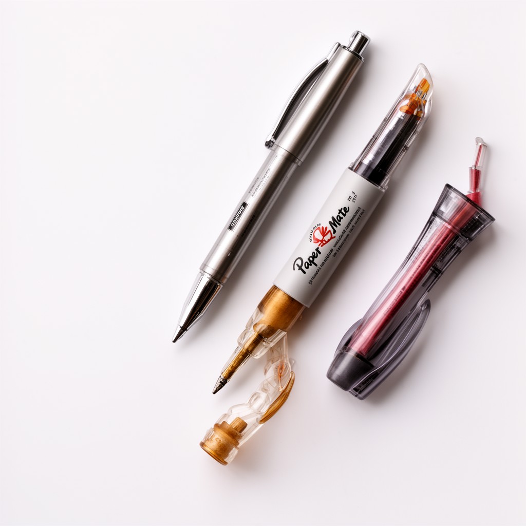 AI-generated illustration of Paper Mate