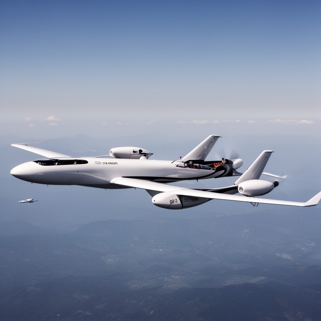 AI-generated illustration of Model 318 White Knight