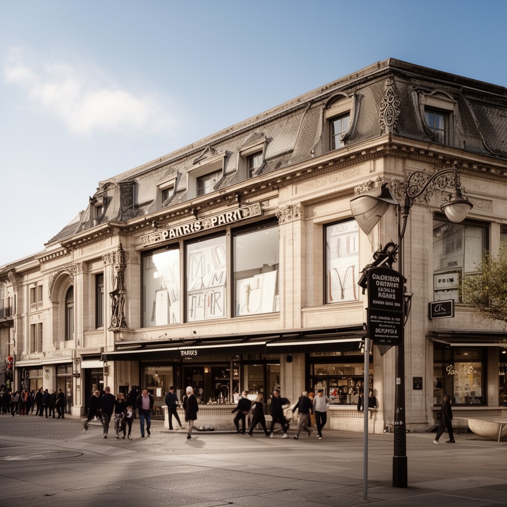 AI-generated illustration of Parisian