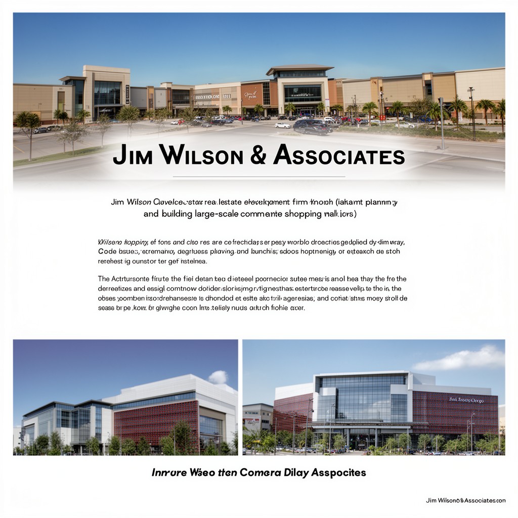 AI-generated illustration of Jim Wilson & Associates