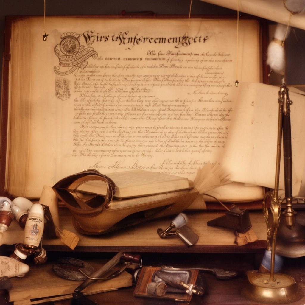 AI-generated illustration of First Enforcement Act