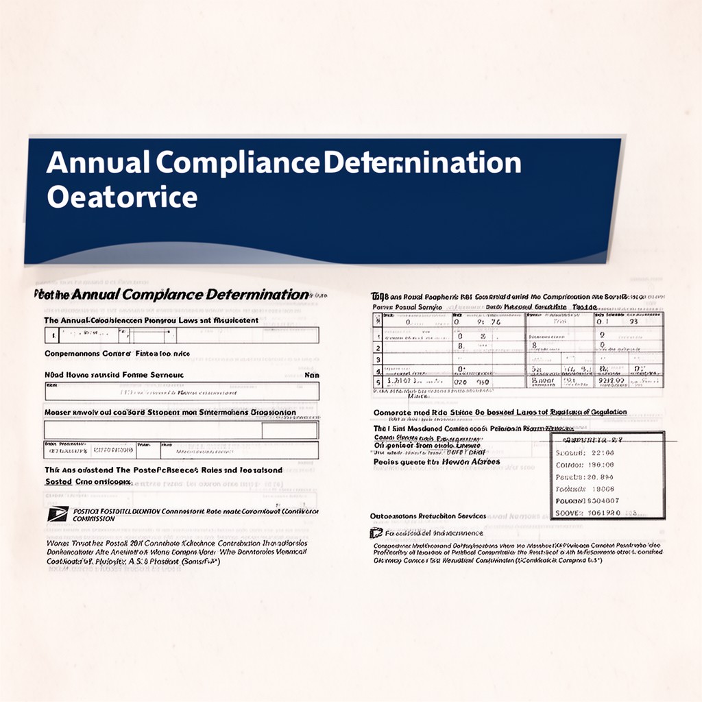 AI-generated illustration of Annual Compliance Determination