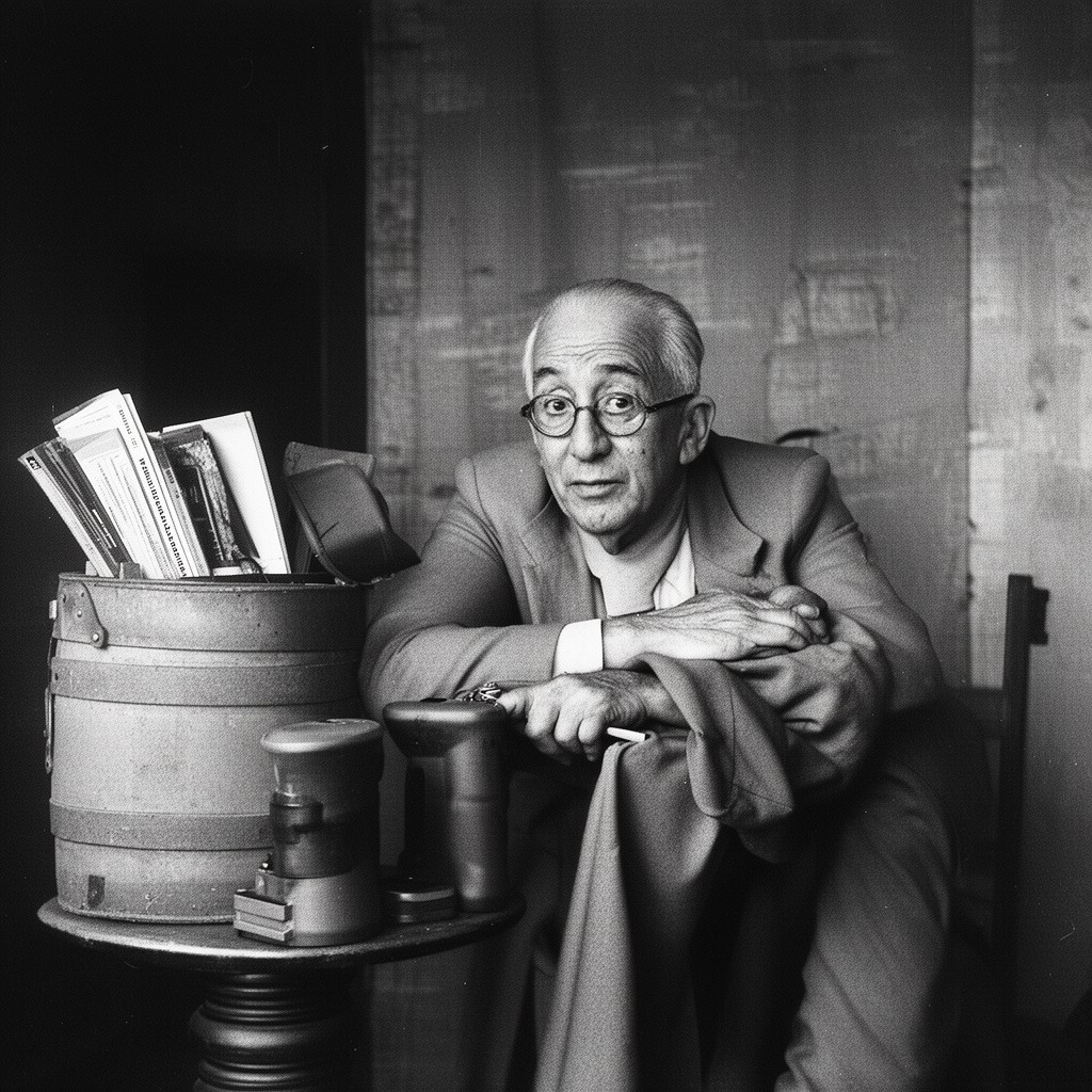 AI-generated illustration of Alfred Eisenstaedt