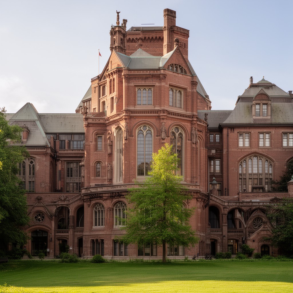 AI-generated illustration of Faculty of Law
