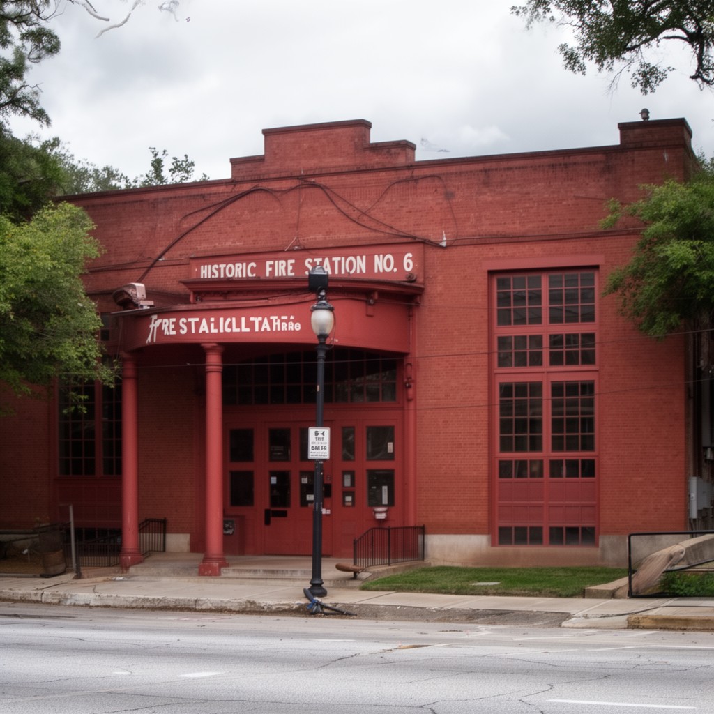 AI-generated illustration of Historic Fire Station No. 6