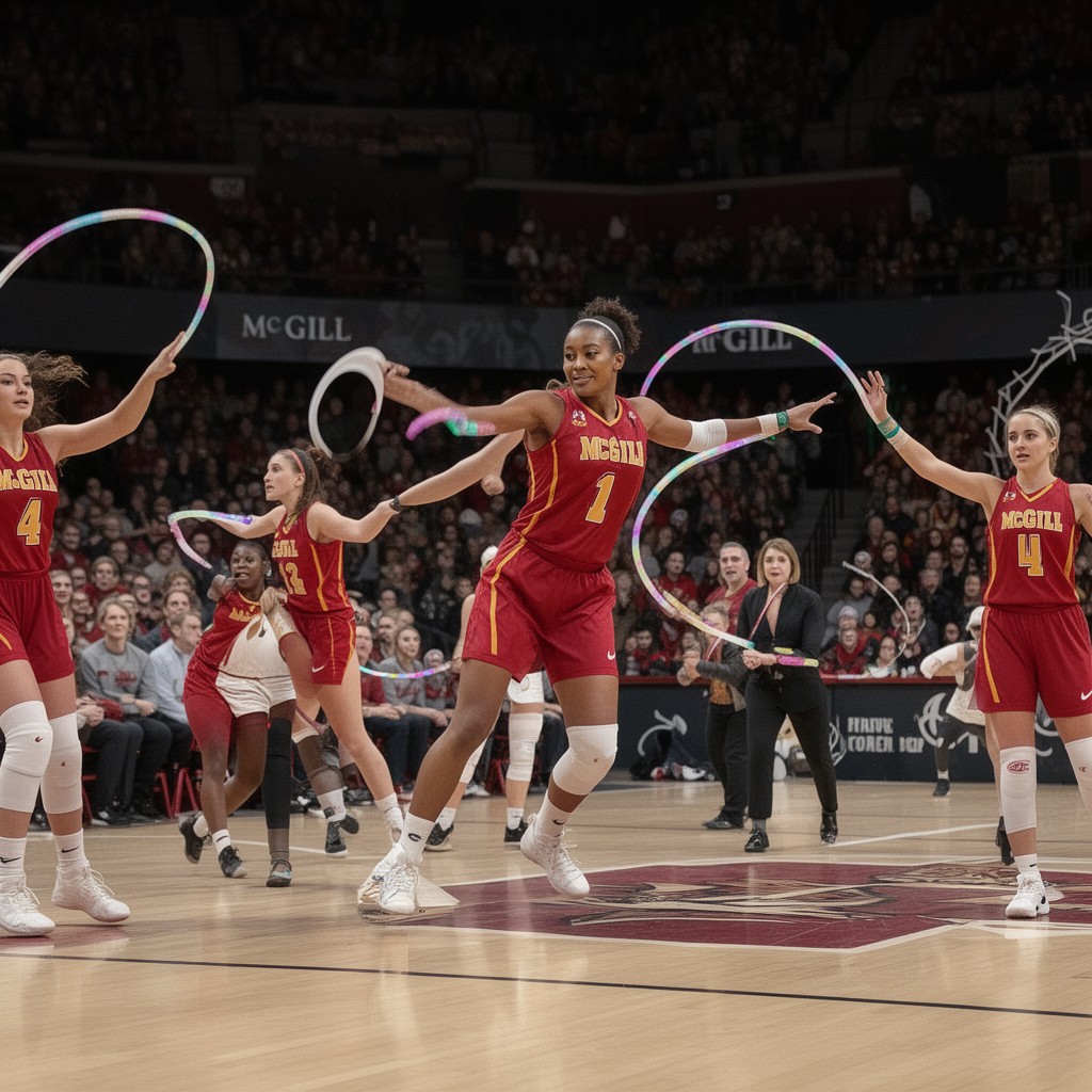 AI-generated illustration of McGill Martlets