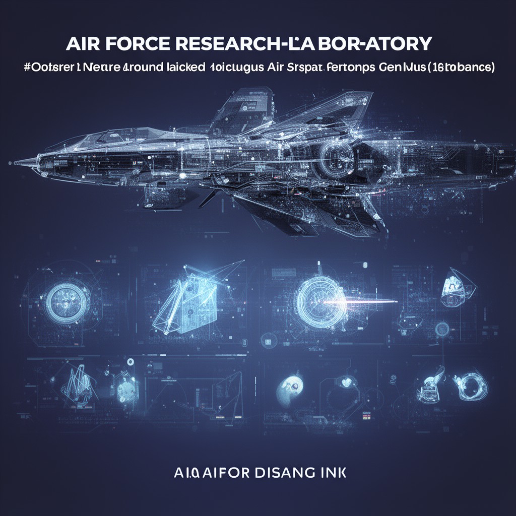 AI-generated illustration of Air Force Research Laboratory
