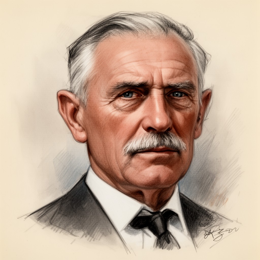 AI-generated illustration of Munnik