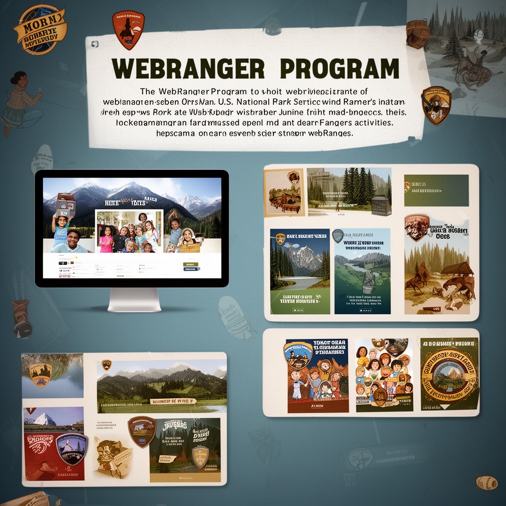 AI-generated illustration of WebRanger Program