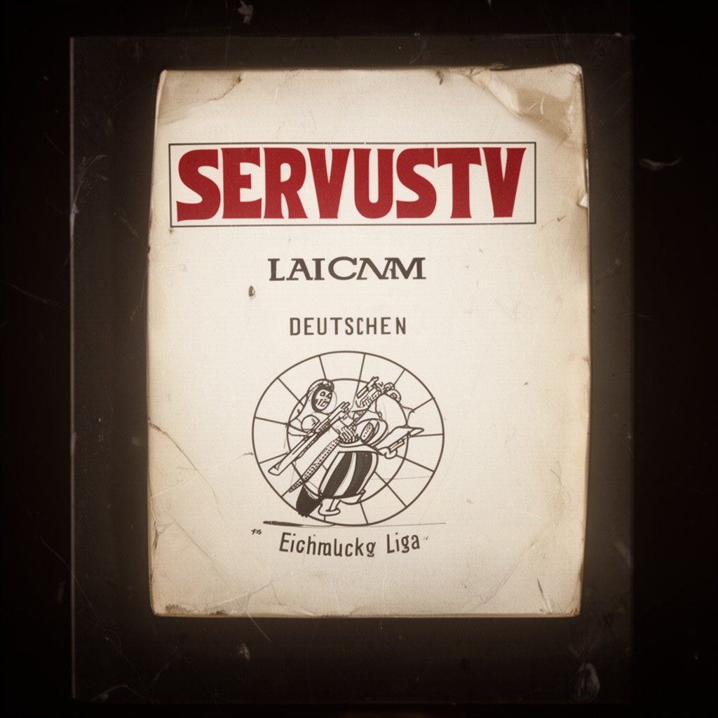 AI-generated illustration of ServusTV (historical)