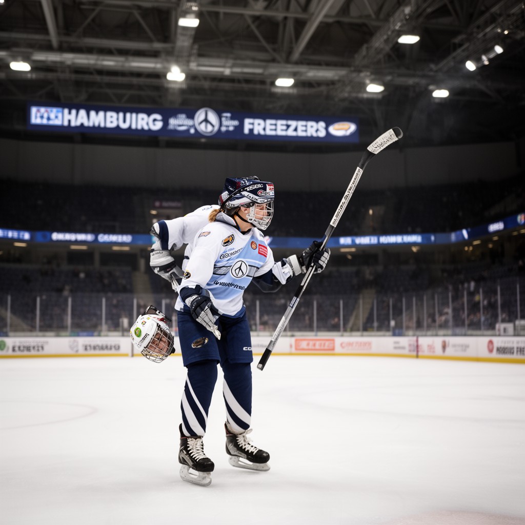 AI-generated illustration of Hamburg Freezers (historical)