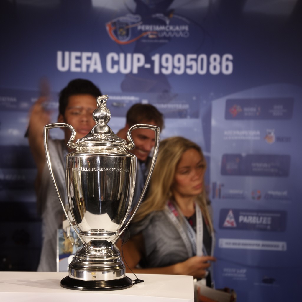 AI-generated illustration of UEFA Cup 1995–96