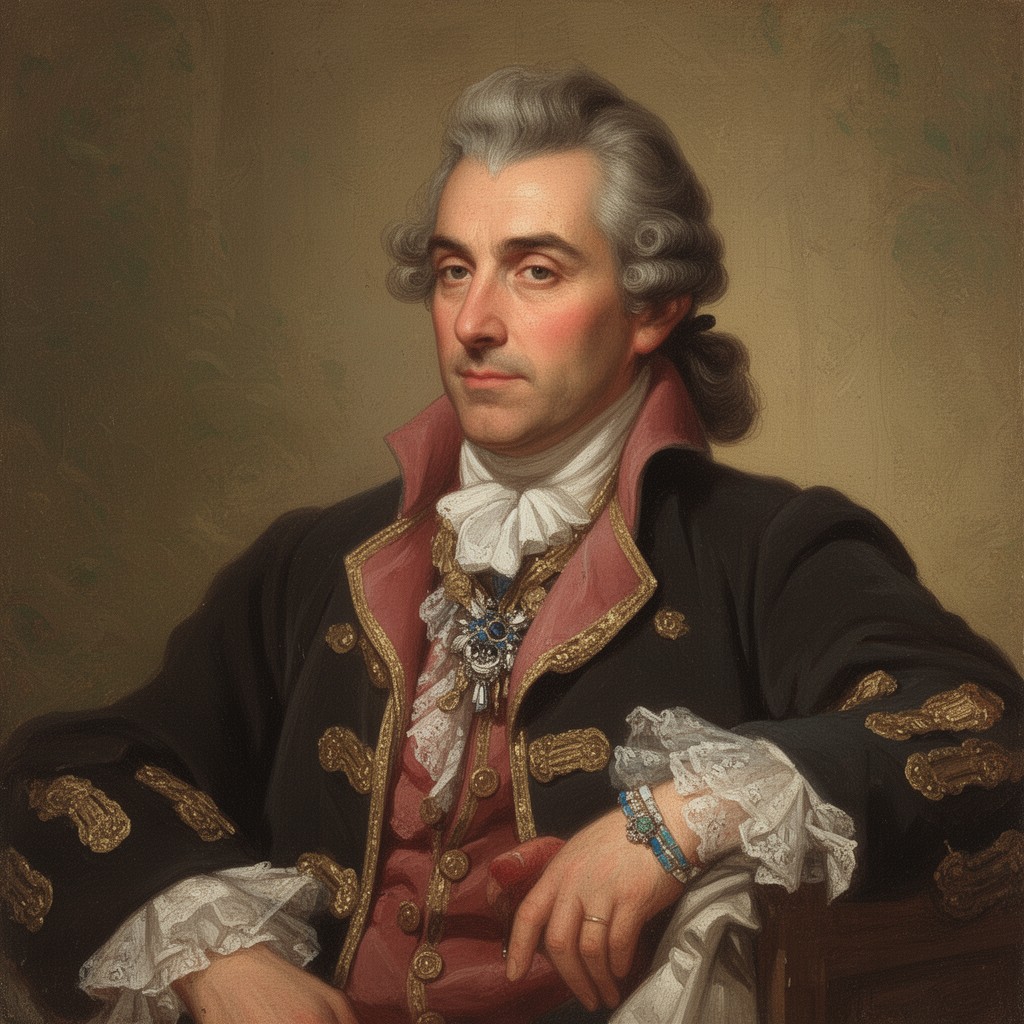 AI-generated illustration of Lord of Philipsburg Manor