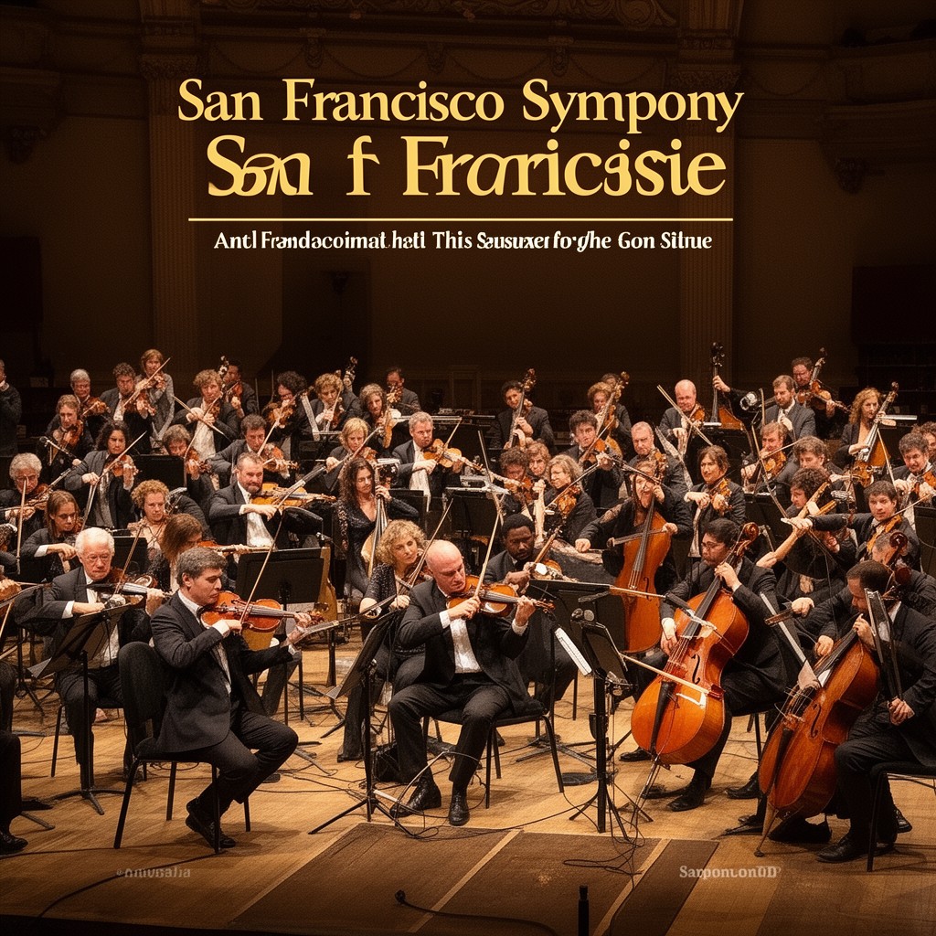 AI-generated illustration of San Francisco Symphony