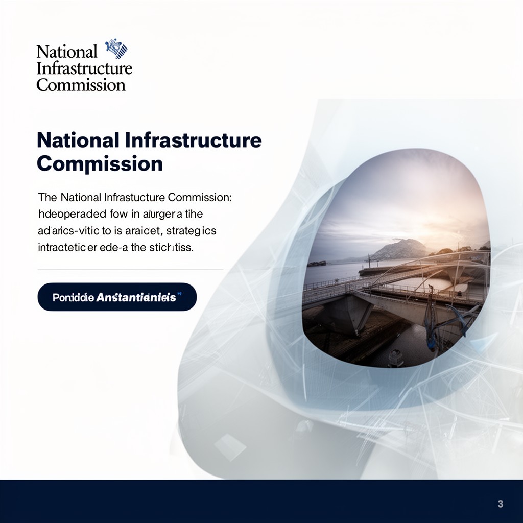 AI-generated illustration of National Infrastructure Commission