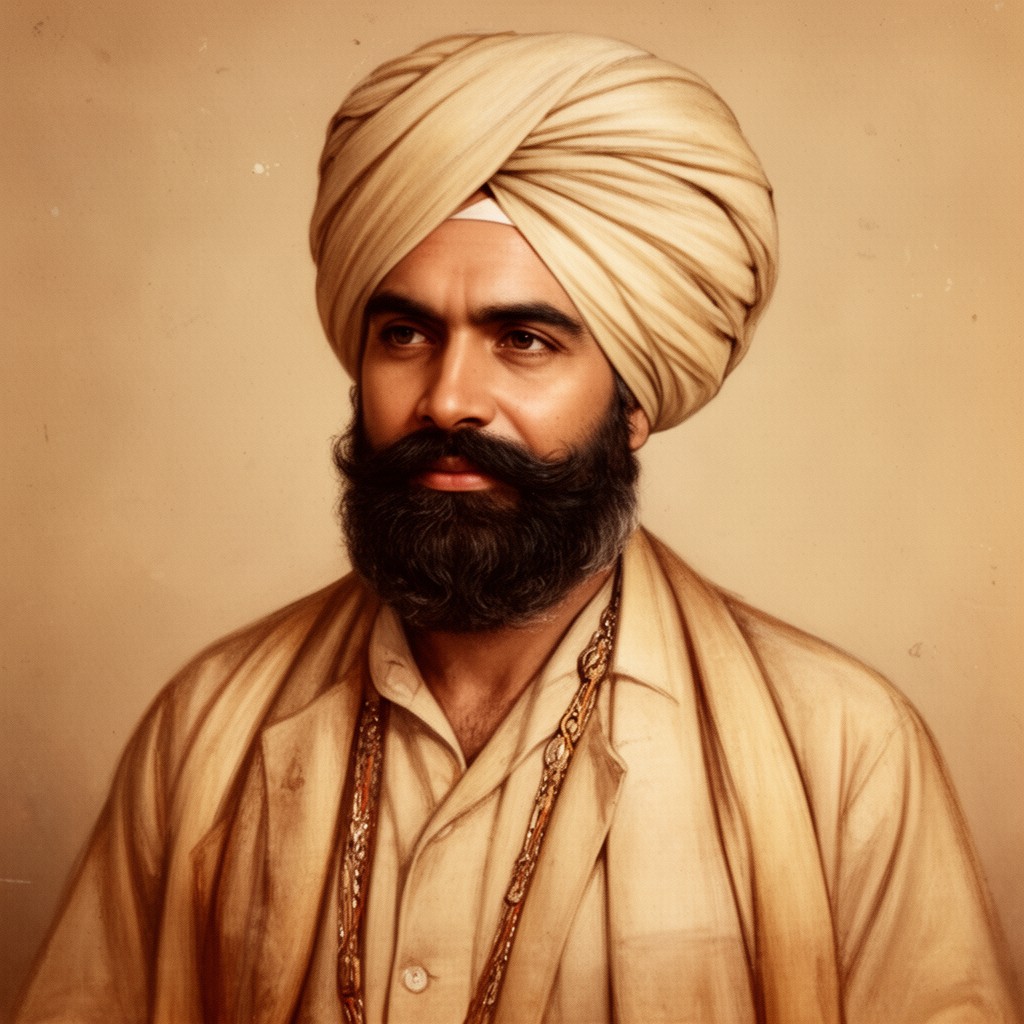 AI-generated illustration of Punjab Kesari