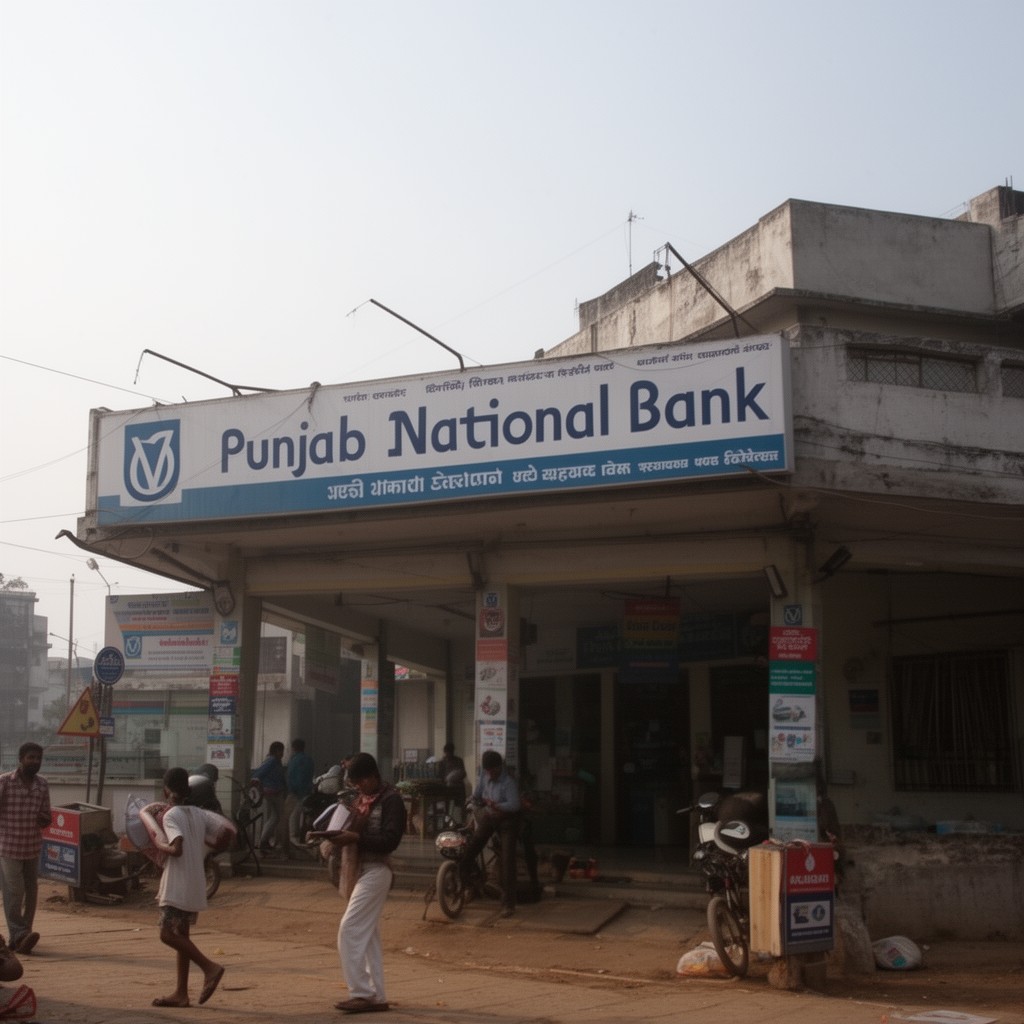 AI-generated illustration of Punjab National Bank