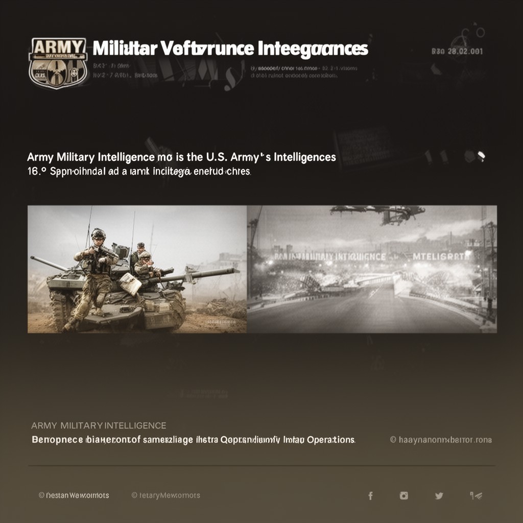 AI-generated illustration of Army Military Intelligence