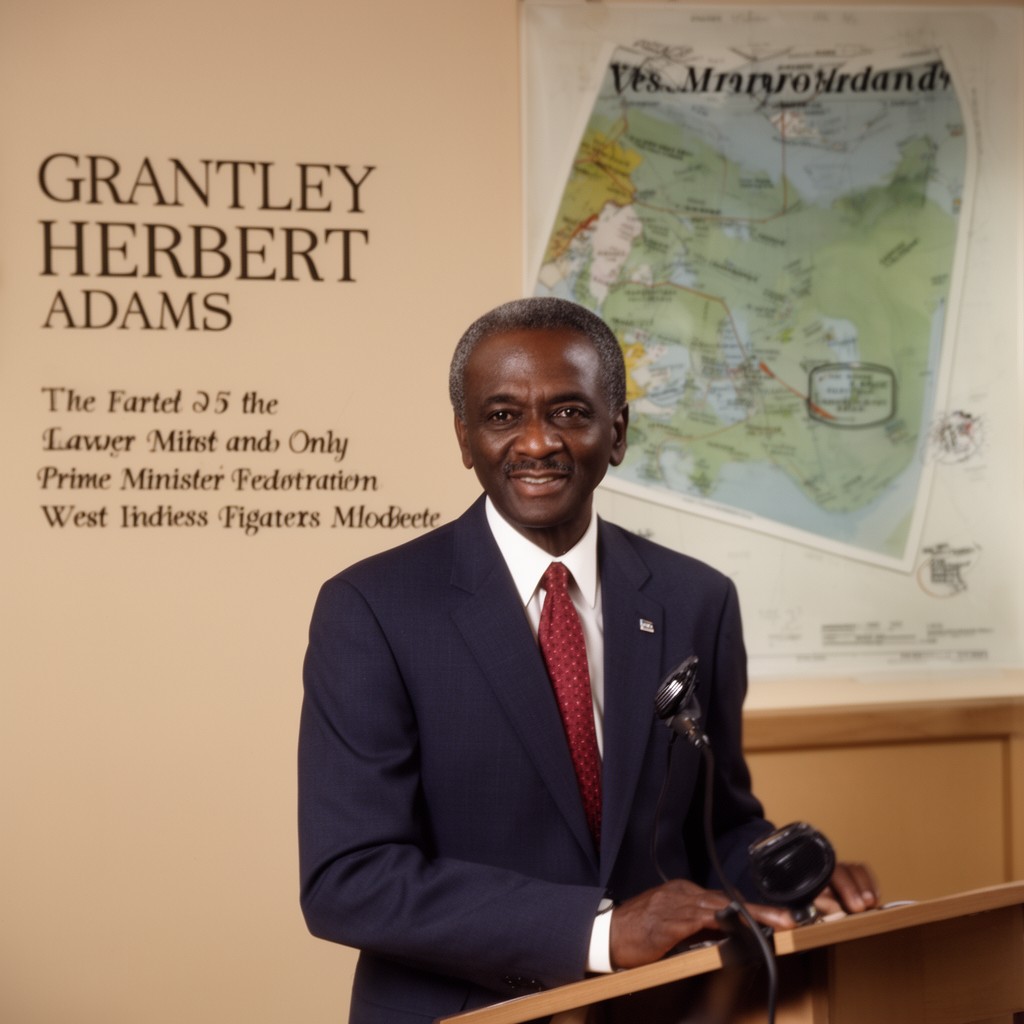 AI-generated illustration of Grantley Herbert Adams