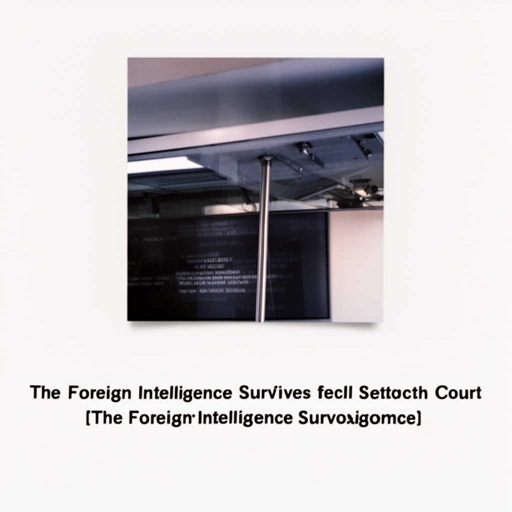 AI-generated illustration of Foreign Intelligence Surveillance Court