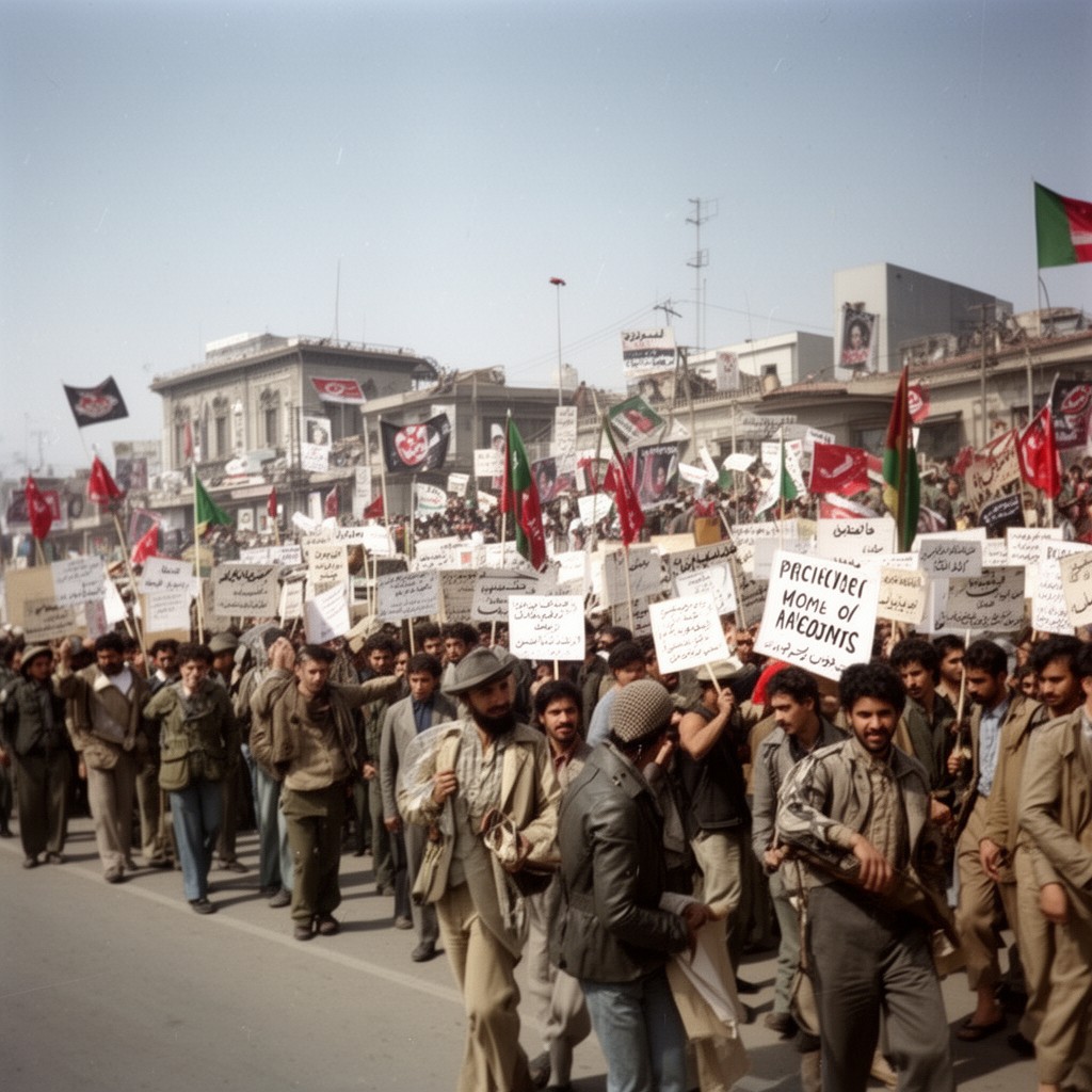 AI-generated illustration of People's Democratic Party of Afghanistan