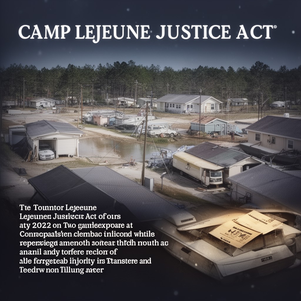 AI-generated illustration of Camp Lejeune Justice Act of 2022