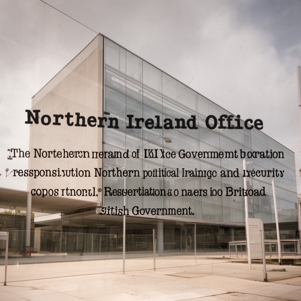 AI-generated illustration of Northern Ireland Office