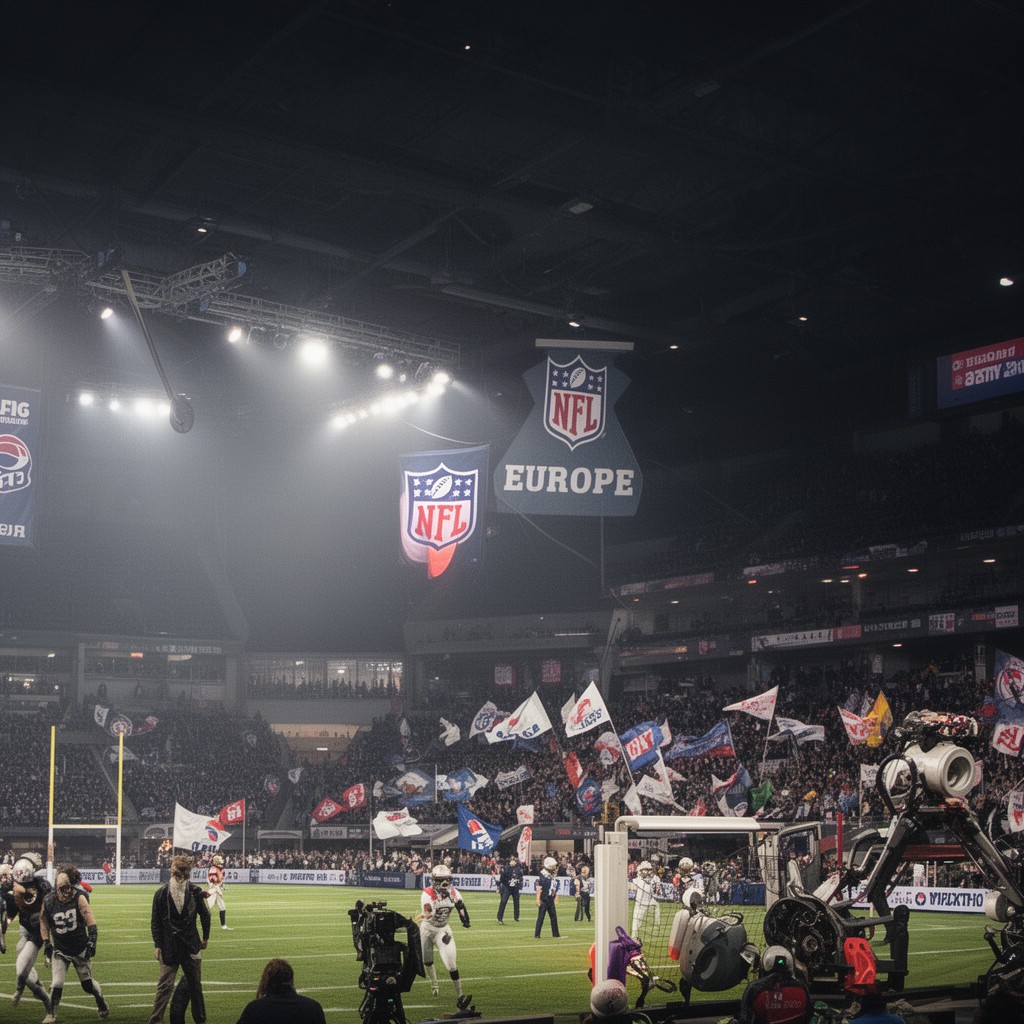 AI-generated illustration of NFL Europe