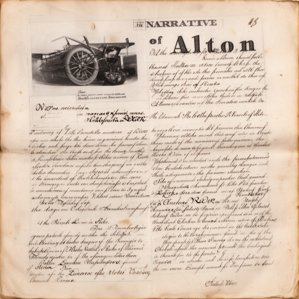 AI-generated illustration of Narrative of Riots at Alton