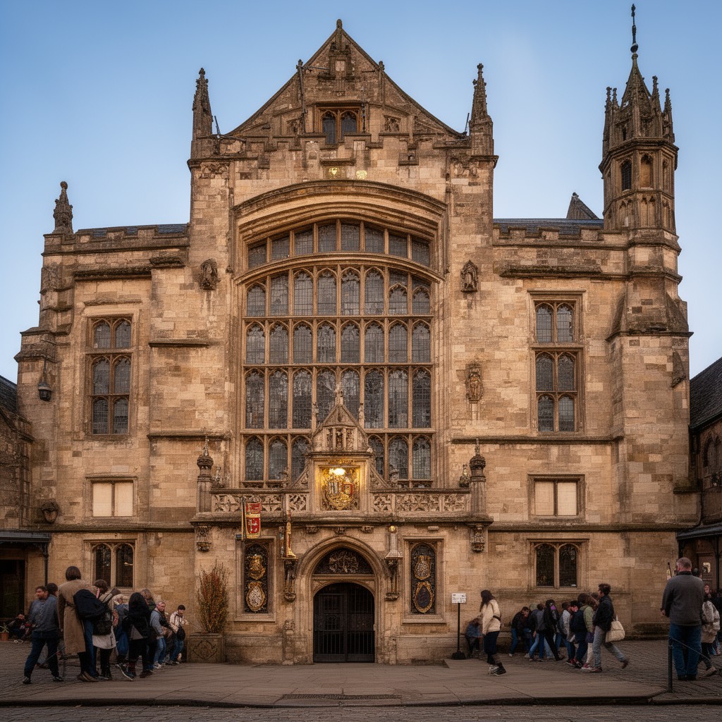 AI-generated illustration of St Mary’s Guildhall