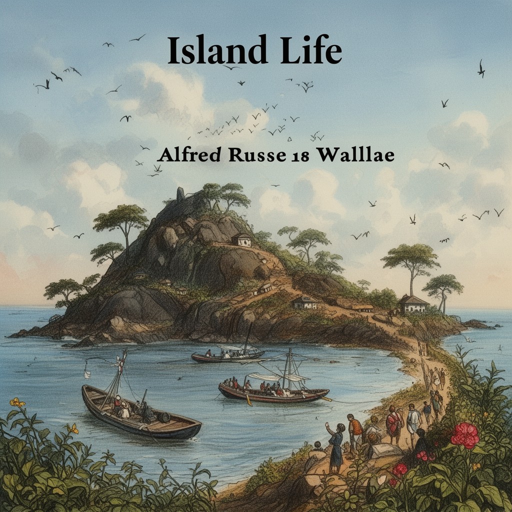 AI-generated illustration of Island Life