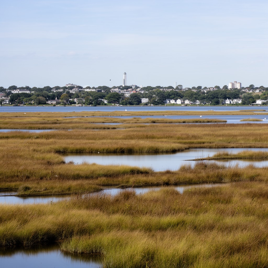 AI-generated illustration of Rumney Marsh Reservation