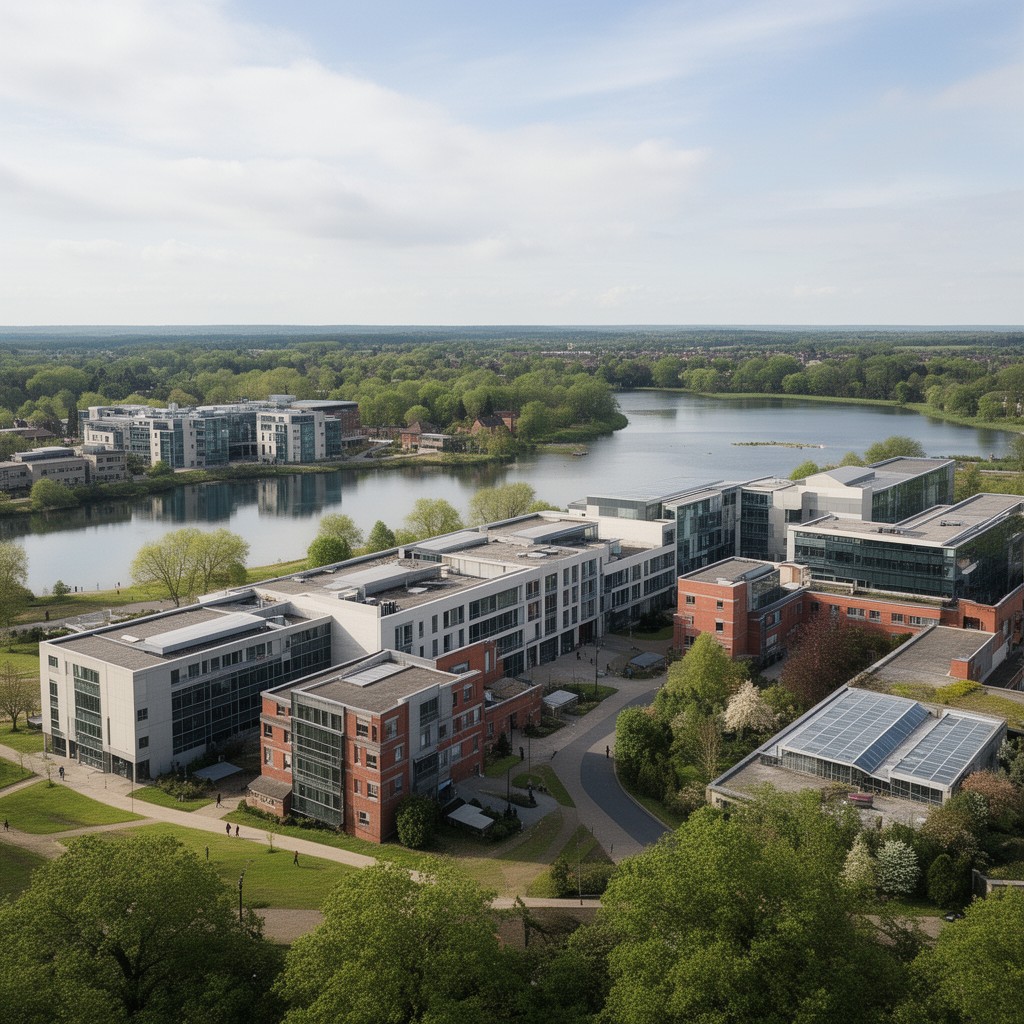 AI-generated illustration of Heslington West